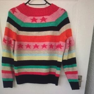 Colorful Striped Women's Sweater